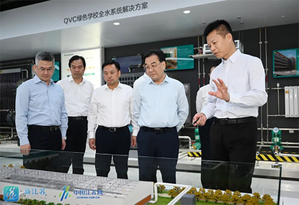 江蘇省省委書記信長星在贛榆海州督導(dǎo)第二批主題教育并調(diào)研（走進(jìn)企業(yè)）_空氣能最好品牌