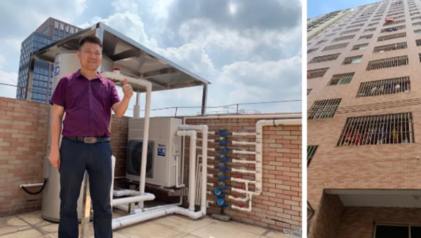 大宅用戶，都是選擇用什么樣的空氣能熱水器？_空氣能取暖原理是什么意思